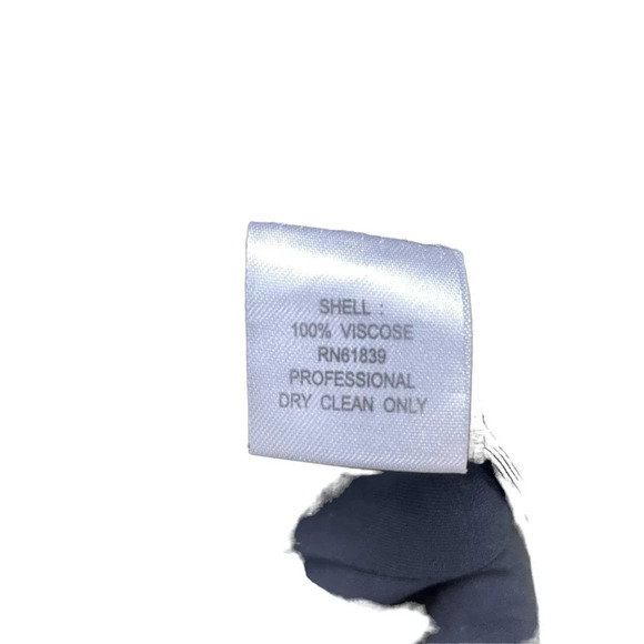 Rickie Freeman Teri Jon Black Flutter Sleeve Ruffle Long Gown Size 8‎ - Picture 12 of 12